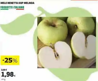 Coop MELE RENETTA DOP MELINDA offerta
