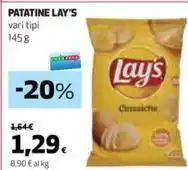 Coop PATATINE LAY'S vari tipi offerta