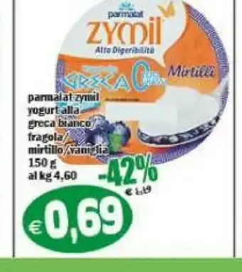 Il Castoro Supermercati Parmalat Yogurt greco offerta