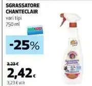 Coop SGRASSATORE CHANTECLAIR vari tipi 750 ml offerta