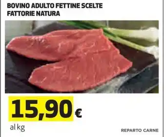 Coop BOVINO ADULTO FETTINE SCELTE FATTORIE NATURA offerta