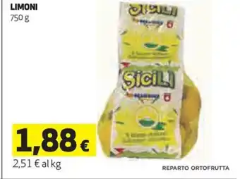 Coop LIMONI 750 g offerta