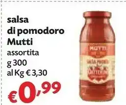 Mutti Salsa Di Pomodoro 300 G