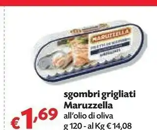 Panorama Maruzzella Sgombri Grigliati All'olio Di Oliva G 120 offerta
