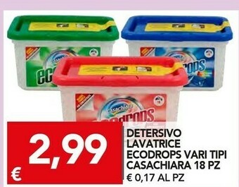 TuoDi Ecodrops Detersivo Lavatrice offerta
