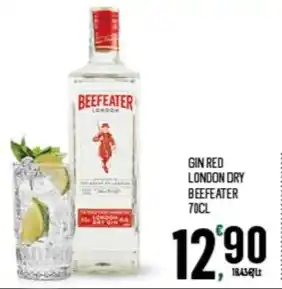 Despar GIN RED LONDON DRY BEEFEATER 70CL offerta