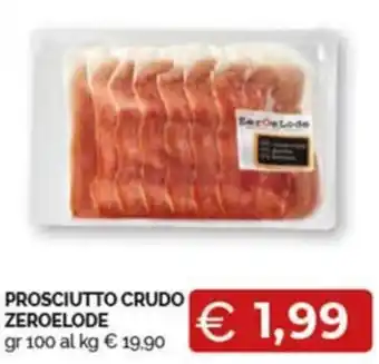 Mercatò Extra PROSCIUTTO CRUDO ZEROELODE gr 100 offerta