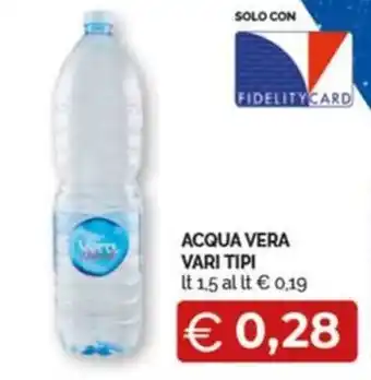 ACQUA VERA VARI TIPI lt 1,5