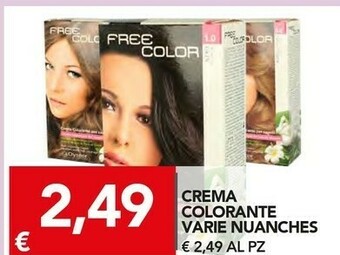 Crema Colorante Varie Nuanches