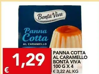 TuoDi Bontà viva Panna Cotta Al Caramello offerta
