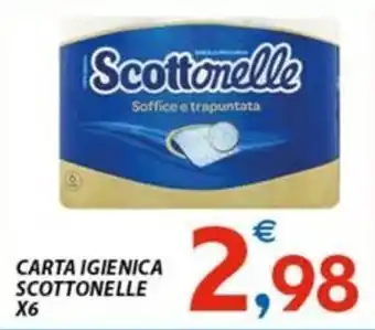 Vivo Supermercati CARTA IGIENICA SCOTTONELLE X6 offerta