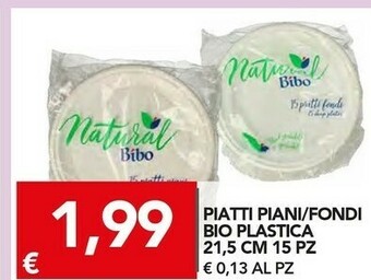 TuoDi Piatti Piani /fondi Bio Plastica offerta