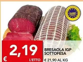 TuoDi Sottofesa Bresaola Igp offerta