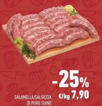 Conad SALAMELLA/SALSICCIA DI PURO SUINO offerta