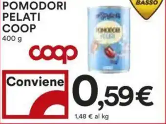 Coop POMODORI PELATI COOP 400 g offerta