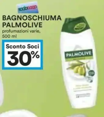 Coop BAGNOSCHIUMA PALMOLIVE profumazioni varie, 500 ml offerta