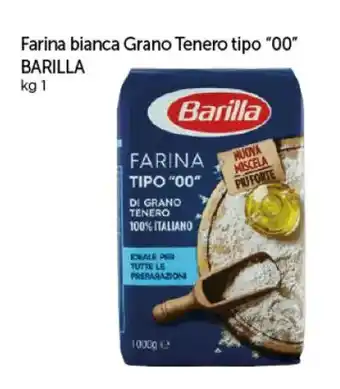 Famila Farina bianca Grano Tenero tipo "00" BARILLA kg 1 offerta