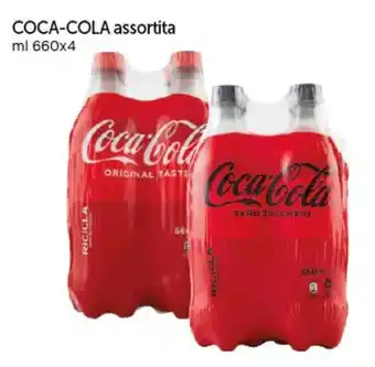 Famila COCA-COLA assortita ml 660x4 offerta