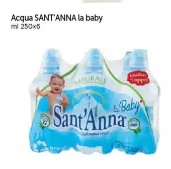 Famila Acqua SANT'ANNA la baby ml 250x6 offerta