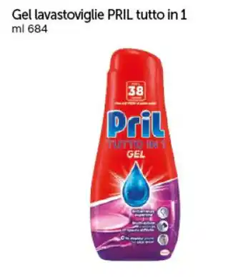 Famila Gel lavastoviglie PRIL tutto in 1 ml 684 offerta