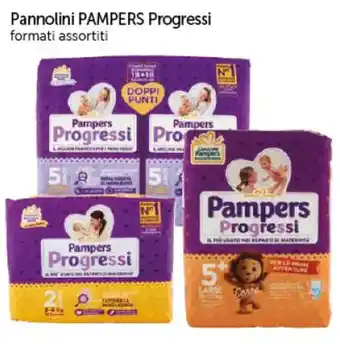 Famila Pannolini PAMPERS Progressi formati assortiti offerta