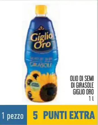 Conad OLIO DI SEMI DI GIRASOLE GIGLIO ORO 1 l offerta