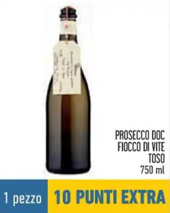Conad PROSECCO DOC FIOCCO DI VITE TOSO 750 ml offerta