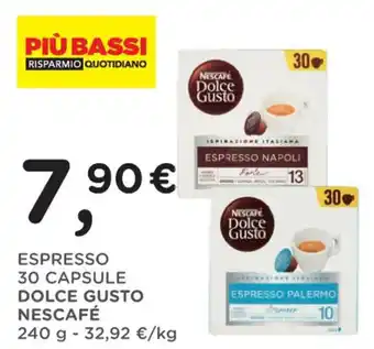 ESPRESSO 30 CAPSULE DOLCE GUSTO NESCAFÉ 240 g