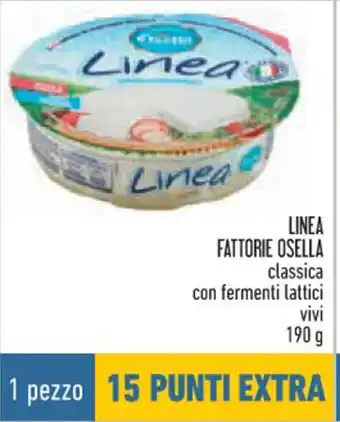 Conad LINEA FATTORIE OSELLA classica con fermenti lattici vivi 190 g offerta
