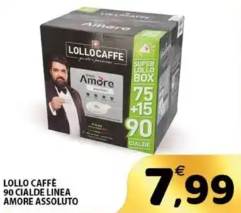 Premium Supermercati LOLLO CAFFÈ 90 CIALDE LINEA AMORE ASSOLUTO offerta