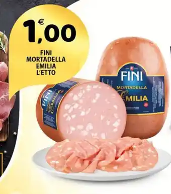 Premium Supermercati FINI MORTADELLA EMILIA L'ETTO offerta