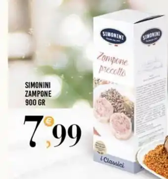 SIMONINI ZAMPONE 900 GR