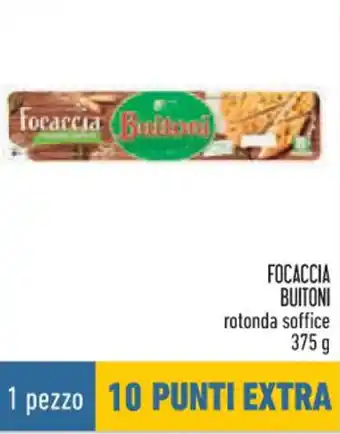 Conad FOCACCIA BUITONI rotonda soffice 375 g offerta