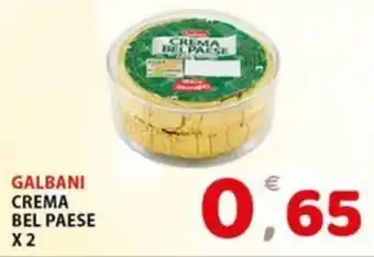 Premium Supermercati GALBANI CREMA BEL PAESE X2 offerta