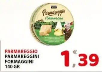 Premium Supermercati PARMAREGGIO PARMAREGGINI FORMAGGINI 140 GR offerta
