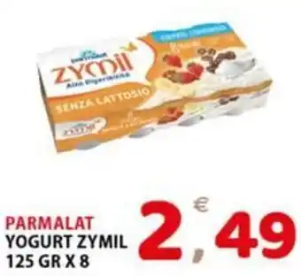 Premium Supermercati PARMALAT YOGURT ZYMIL 125 GR X 8 offerta