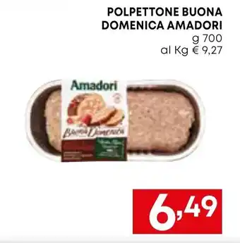 POLPETTONE BUONA DOMENICA AMADORI g 700