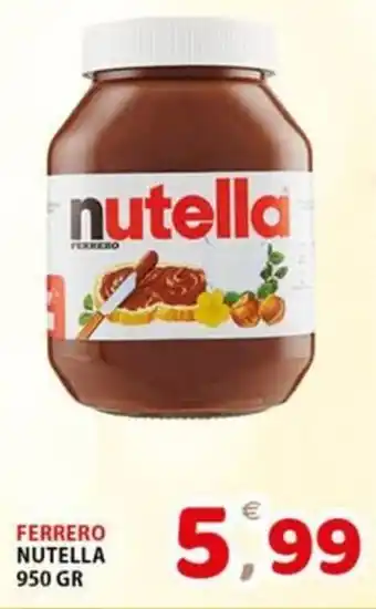 Premium Supermercati FERRERO NUTELLA 950 GR offerta