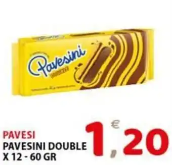 Premium Supermercati PAVESI PAVESINI DOUBLE X 12 - 60 GR offerta