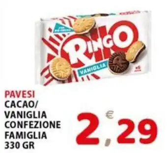 Premium Supermercati PAVESI CACAO/ VANIGLIA CONFEZIONE FAMIGLIA 330 GR offerta