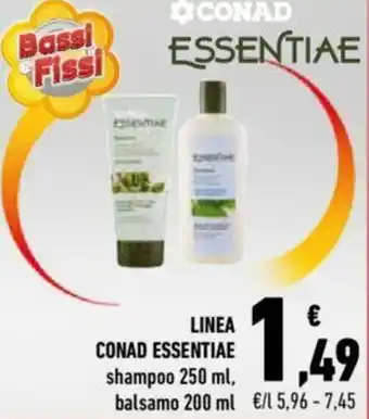 Conad City Linea Conad Essentiae 250ml, 200ml offerta