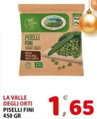 Premium Supermercati LA VALLE DEGLI ORTI PISELLI FINI 450 GR offerta