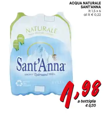 ACQUA NATURALE SANT'ANNA It 1,5 x 6