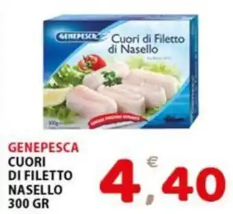 Premium Supermercati GENEPESCA CUORI DI FILETTO NASELLO 300 GR offerta