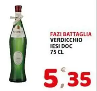 FAZI BATTAGLIA VERDICCHIO IESI DOC 75 CL