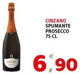 CINZANO SPUMANTE PROSECCO 75 CL
