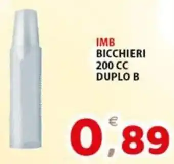 Premium Supermercati IMB BICCHIERI 200 CC DUPLO B offerta