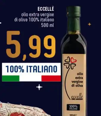 Ciro Amodio ECCELLE olio extra vergine di oliva 100% italiano 500 ml offerta