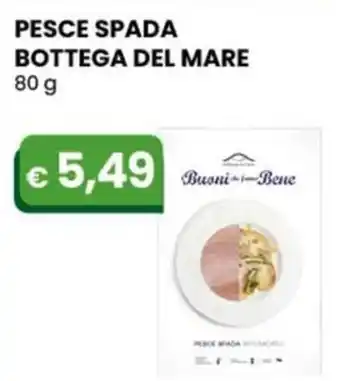 PESCE SPADA BOTTEGA DEL MARE 80 g