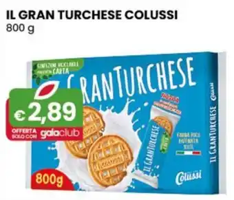 Gala Supermercati IL GRAN TURCHESE COLUSSI 800 g offerta